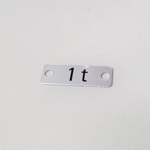 Load plate 1t 9x26mm